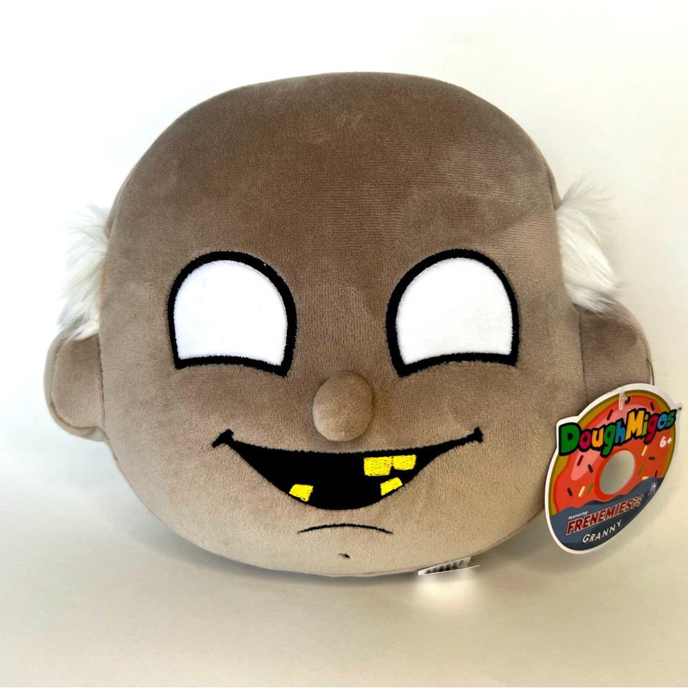 *3/$20* Doughmigos Frenemies Granny Plush Stuffed Toy Phatmojo 7”